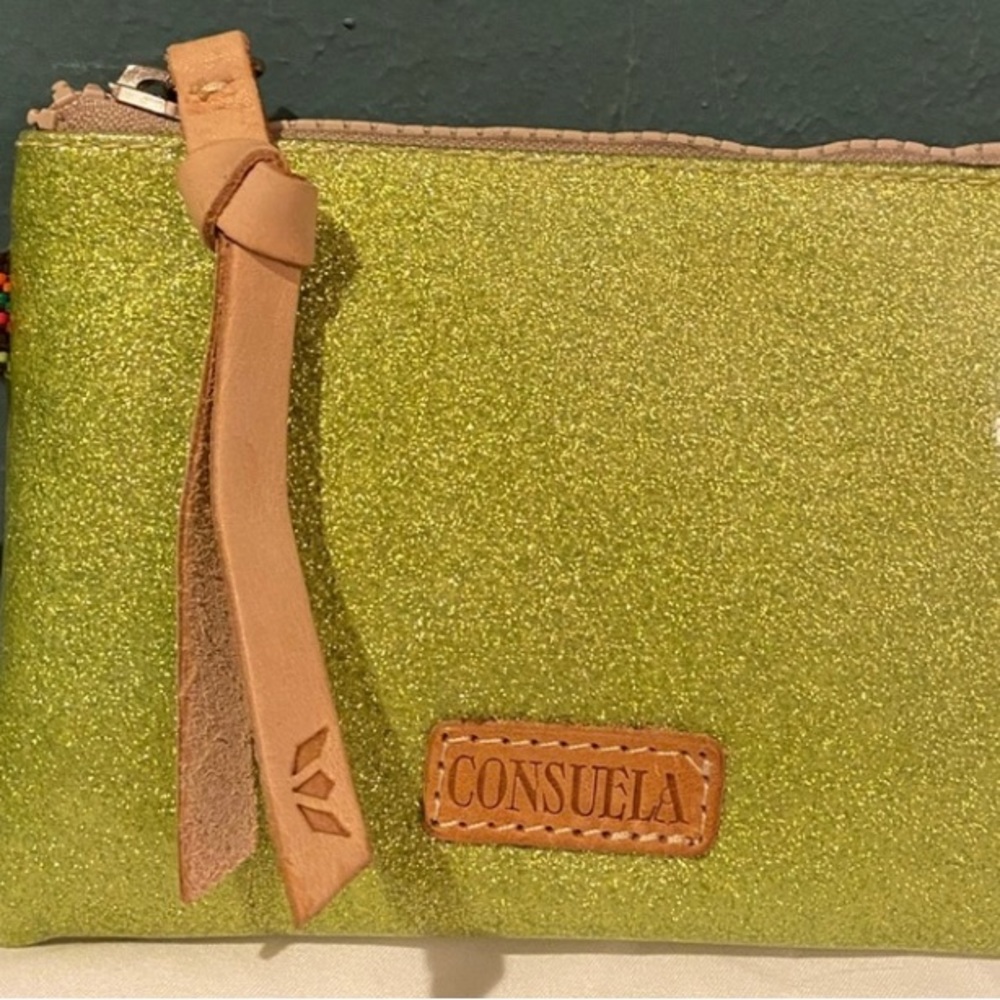 Consuela VERDE TEENY POUCH with key ring